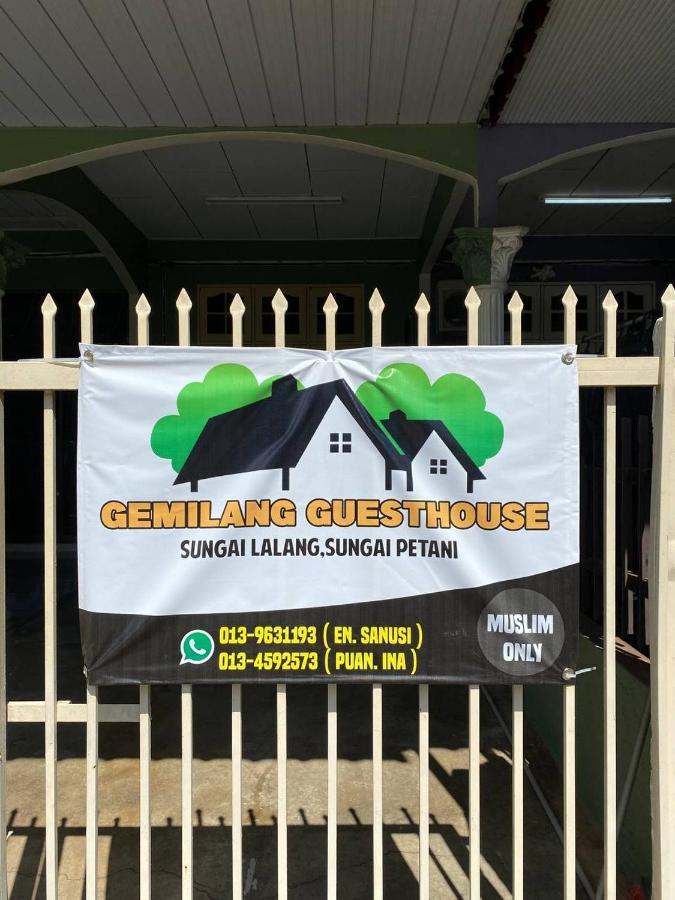 Gemilang Guesthouse Sungai Petani Exterior foto